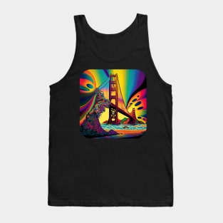 Golden Gate Bridge v3 (no text) Tank Top